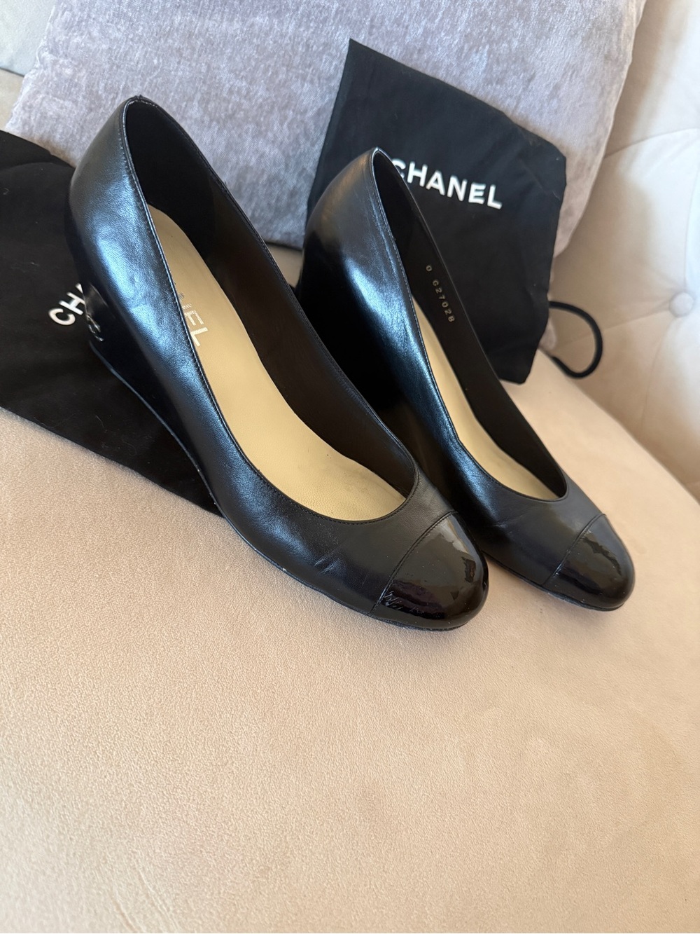 Chanel leather Wedges - Picture 3 of 13